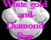 WhiteGold + Diamond Paw