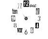 MP~TED WALL CLOCK