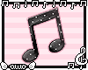 ୨୧ music note clip