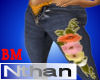 N] Jeans Flowers BM