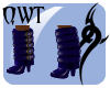 QWT Tess Boots ~ Blue