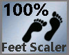 Feet Scaler 100% M A