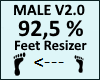 Feet Scaler 92,5% V2.0