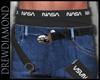 Dd- NaSa Jeans Dark Blue