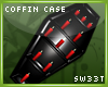 *SC*Coffin Case W/Candle