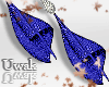 Navy Elegant Earrings
