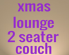 xmaslounge 2seater couch