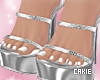 NYE Silver Heels