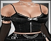 Black Demin n Lace Set