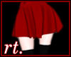 rt. school red skirt