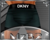 Teal - Black Boxers DKNY