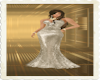 glamour silver dress