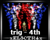 4th July USA Particles