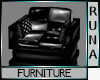 °R° Latex Chair Black