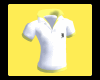 White/Yellow Polo Shirt