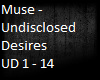 Muse - Undisclosed Des..
