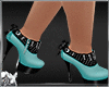 [S*A]  Aqua Sexy Heels