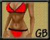 [GB] Red Polka Bikini