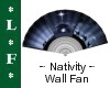 LF Nativity Wall Fan
