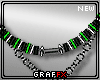 Gx| Weed Necklace Male