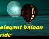 elegant balloon ride
