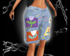 'Aquarela' Jeans Shorts