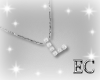 EC| L Necklace Silver