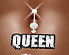 BLK  SLR QUEEN BELLYRING
