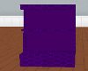 purple  shelf