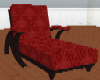 *J* European red Chaise