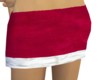 Santa Red MIni Skirt