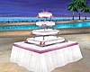 Cara Pose Wedding Cake