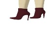 Maroon Booties