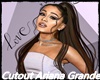 Cutout Ariana Grande