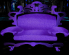 Kiss/Cuddle chair purple