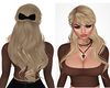 Bow hairstyle - blonde -