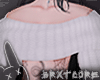Cropped sweater | white