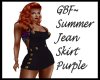 GBF~Summer Jean Skirt P