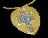 Heart-Cross Necklace