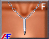 AF. Bullet S Necklace F