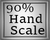 90% Hand Scale