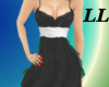 LL: Black Ruffle Dress