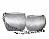 SILVER CHAINED CANDLES