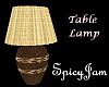 Table Lamp Brown/Tan