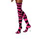 [MJ]Zebra Purple Boots