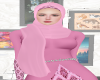 e_songket pink hijab