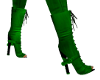 TEF GREEN PARTY BOOTS