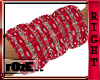 [R] Roze red  bangles R