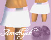 White miniskirt