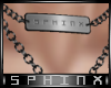 lSxl Sphinx Necklace